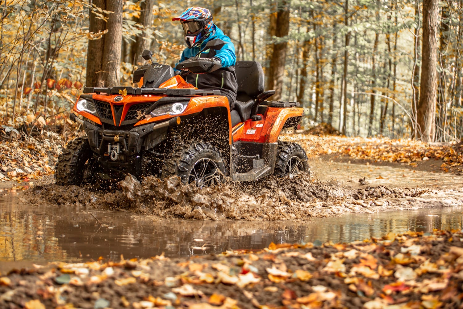 Cfmoto Cforce Xc Essai Plan Te Quad Magazine