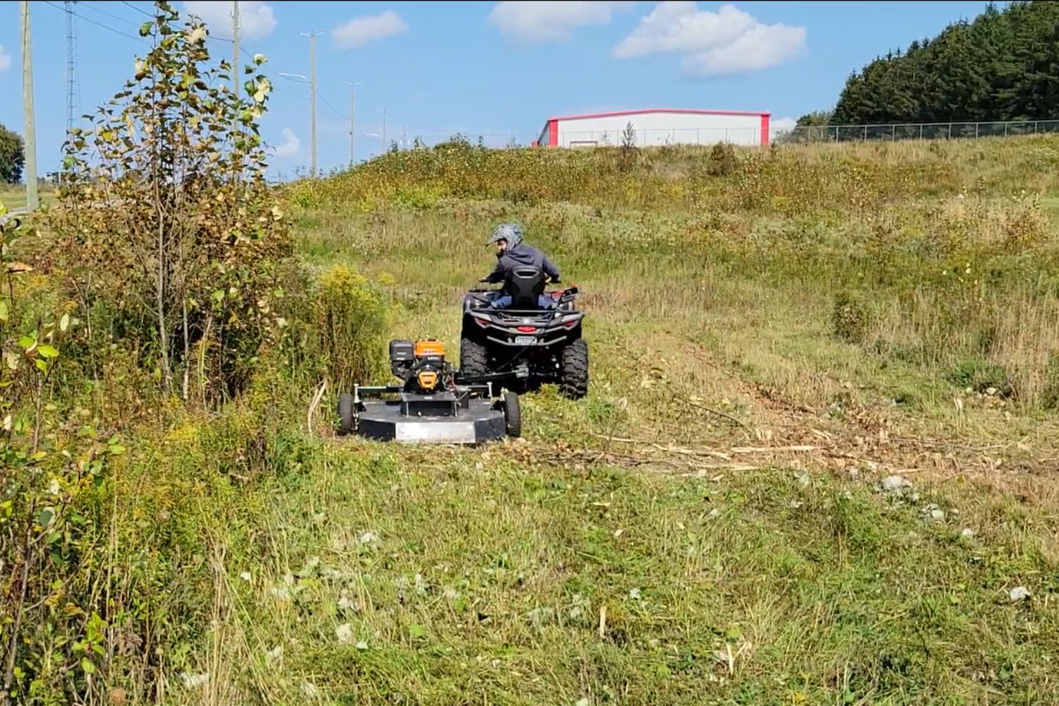 débroussailleuse de sentier Bercomac